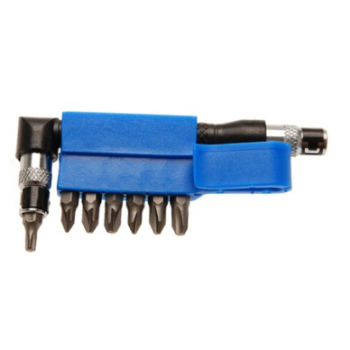 M320805 - Uchwyt kątowy do bitów z zestawem 7 elementów