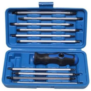 M37988 - Bity długie imbus 10 sztuk - zestaw