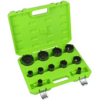 M52834 - Nasadki do nakrętek rowkowych, 22-75 mm, 11 sztuk