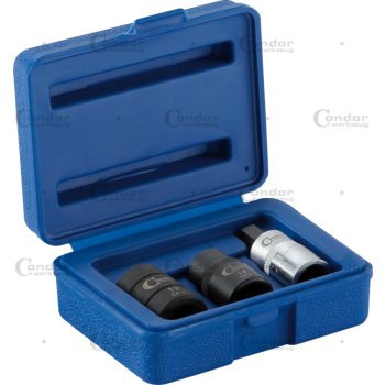 M4773 - Zestaw kluczy do wymiany klocków hamulcowych (19 / 5 kt, 14 / 5 kt, Imbus 5 kt) PSA