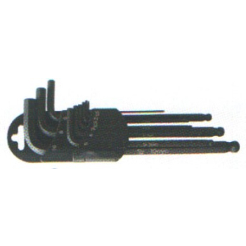 M1121/6 - Klucze imbus 2,0-10 mm z kulką i magnesem