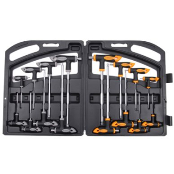 M30090 - Klucze imbus 2-10 mm i Torx T10-T50, 16 szt.