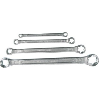 M1001 - Klucze oczkowe Torx E6 - E20, 4 sztuki