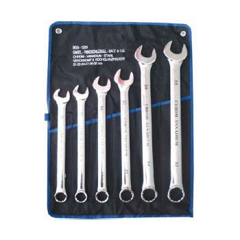 M31229 - Klucze płasko oczkowe 21-32 mm, 6 sztuk XXL długie