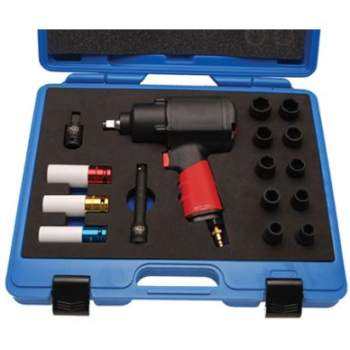 B.5259 / M35259 - Klucz pneumatyczny udarowy 1/2", 1017 Nm, z zestawem