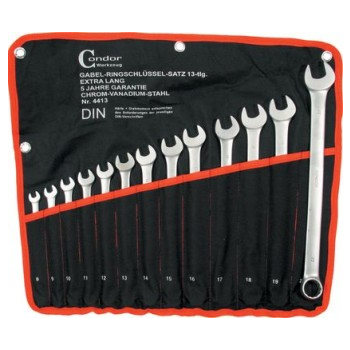 M4413 - Klucze płasko oczkowe 8-22 mm bardzo długie