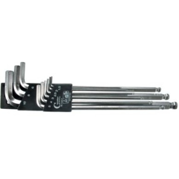 M1121/1 - Klucze imbus 1.5-10 mm z kulką