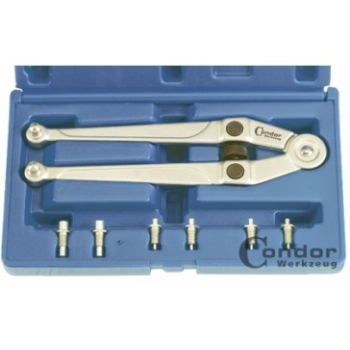 M4495 - Klucz do nakrętek czołowych w wymiennymi zębami