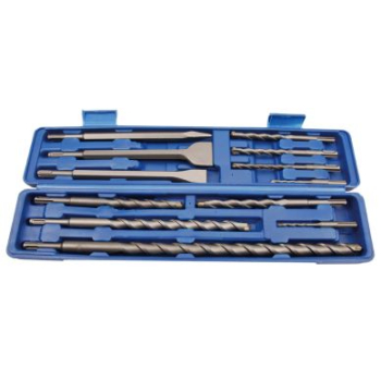 M32005 - Wiertła i dłuta SDS+, 12 szt.