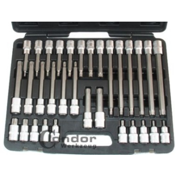 M5082 - Nasadki Torx T20-T70, 32 szt.