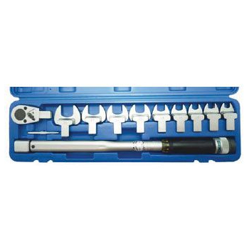 M30958 - Nasadki odgięte 13-30 mm, z kluczem dynamom. 11 szt.