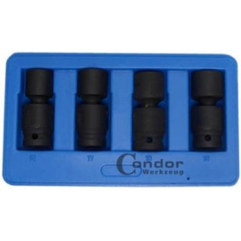 M35200 - Nasadki 16-19 mm, 1/2" 4 szt, przegubowe