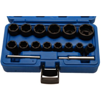 M35269 - Zestaw nasadek - wykrętaki 8 - 27 mm, 16 sztuk