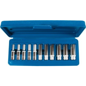 M1009/14 - Nasadki długie 4-13 mm, 1/4", 11 szt.