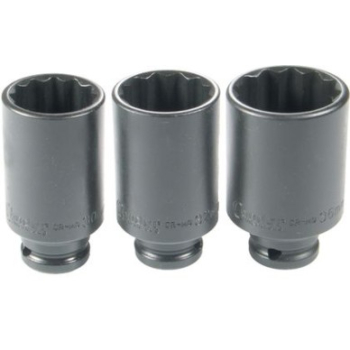 M4803 - Nasadki 30 - 36 mm, 3 szt. 1/2", 12-katne