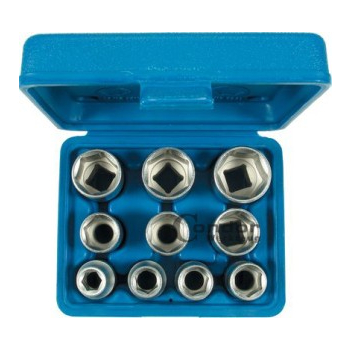 M5110 - Nasadki 3/8"-15/16", 1/2", 10 szt.