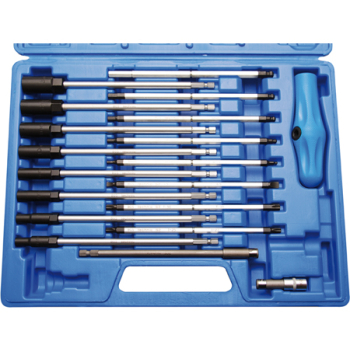 M7985 - Wkrętak z bitami 19 elementów - mieszane