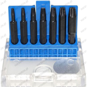 MH44180 - Wykrętaki trzpieniowe Torx, T10-T40, 7 sztuk