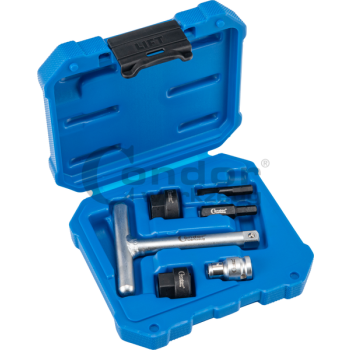 M4267 - Zestaw kluczy do plastikowych korków spustowych oleju 3 w 1 - 6 elementowy