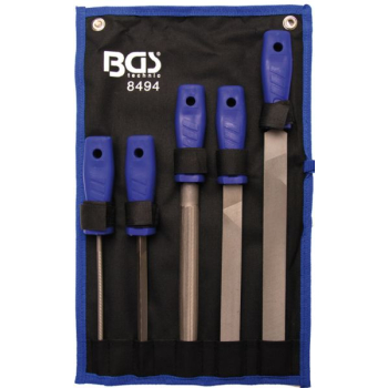 M38494 - Pilniki ślusarskie, 5 sztuk