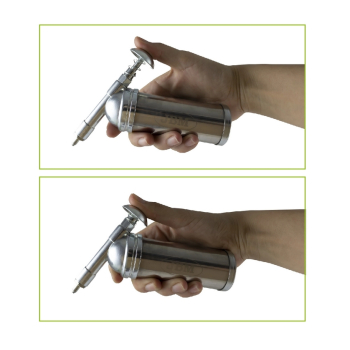 M53849 - Mini olejarka / oliwiarka / smarowniczka metalowa 80 ml