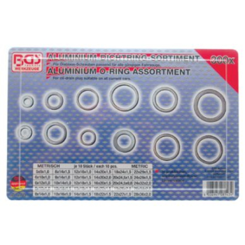 M38143 - Podkładki aluminiowe 300 sztuk