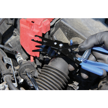 M39737 - Szczypce do odsuwania węży (rozpinania przewodów gumowych) | blokowane ( z systemem blokowania) | 202 mm