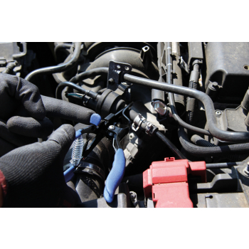 M39737 - Szczypce do odsuwania węży (rozpinania przewodów gumowych) | blokowane ( z systemem blokowania) | 202 mm