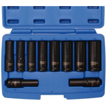M35206 - Nasadki 10-24 mm, 1/2", 10 szt., długie