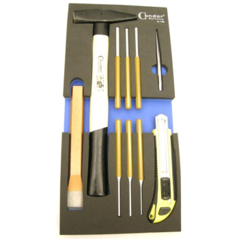 MC7290 - Wkład wózka narzędziowego - młotki i wybijaki