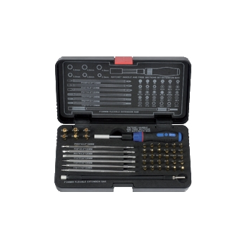 M2045 - Wkrętak precyzyjny z zestawem 45 elementów