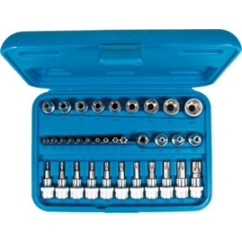 M2134 - Zestaw nasadek i bitów Torx 34 sztuki