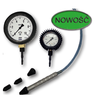 93060000 - Zestaw do badania przedmuchu do skrzyni korbowej (przez otwór pomiaru poziomu oleju)