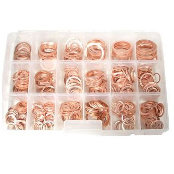 M38142 - Zestaw podkładek miedzianych 300 sztuk