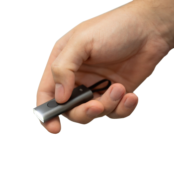 03.5113 - FLASH MICRO R - Ściemniana lampka breloczka ze zintegrowanym kablem USB do ładowania
