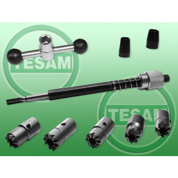 S0000381 - Frezy do gniazd dysz wtryskiwaczy Common Rail PLUS 6 sztuk