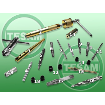 S0000555 - Przyrząd do rozwiercania urwanej świecy żarowej M8mm, M9mm, M10mm bez demontażu głowicy