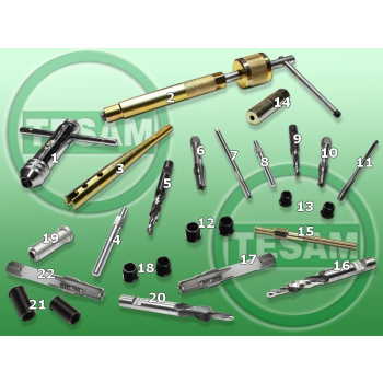 S0000656 - Przyrząd do rozwiercania urwanej świecy żarowej M8, M9, M10, M12 mm bez demontażu głowicy