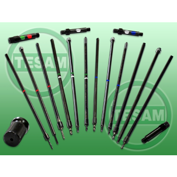 S0000750 - Zestaw MAX do wyciągania urwanego żarnika świecy żarowej M10x1mm, M10x1,25mm, HDI M8x1mm, M9x1, Toyota D4D M10x1,25 mm i inne