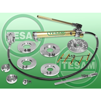 S0000988 - Ford, Mazda, Volvo - Przyrząd do wymiany piasty koła - ściągacz piasty / łożyska z ABS hydrauliczny