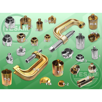 S0001004 - Prasa ściągacz sworznia zwrotnicy, stabilizatora, wahacza Ford Transit, Honda Civic, Accord, BMW, Mercedes