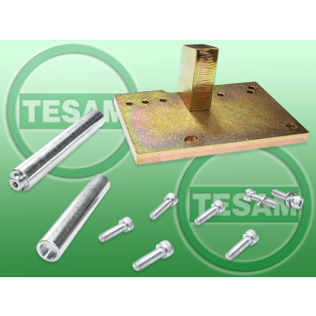 S0001076 - Podpora płyty głównej ściągacza wtryskiwaczy HDI 8 zaworów V8