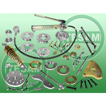 S0001093 - Mercedes, Volkswagen / VW, Ford, Volvo, Mazda - Ściągacz piast i łożysk hydrauliczny