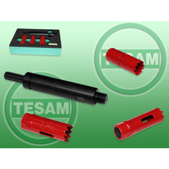 S0001183 - Frez do rozwiercania krawędzi obudowy zerwanego wtryskiwacza - zestaw