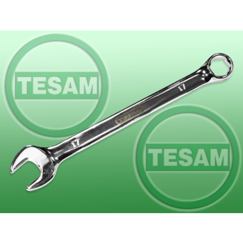 S0001211 - Klucz płasko oczkowy 17 mm 6 kt.