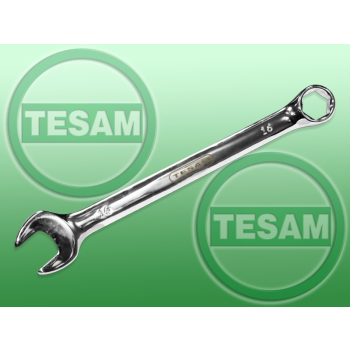 S0001214 - Klucz płasko oczkowy 16 mm 6 kt.