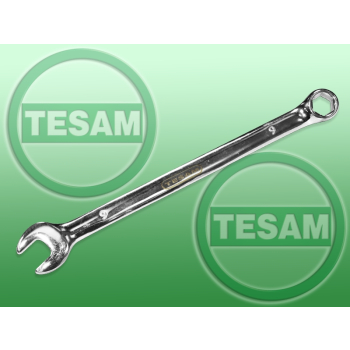 S0001225 - Klucz płasko oczkowy 9 mm 6 kt.