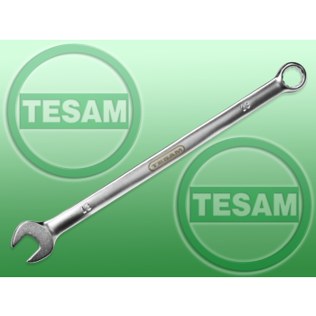 S0001227 - Klucz płasko oczkowy extra długi 13 x 240 mm 12 kt.