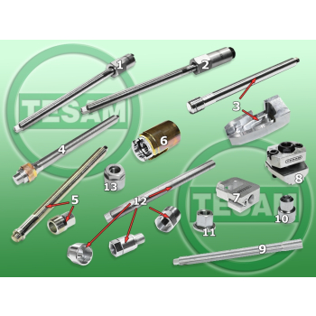 S0001413 - Zestaw adapterów do wyciągania wtryskiwaczy common raill