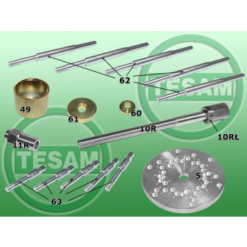 S0001702 - Ściągacz - prasa piasty, łożyska, tarczy hamulcowej Ford Transit